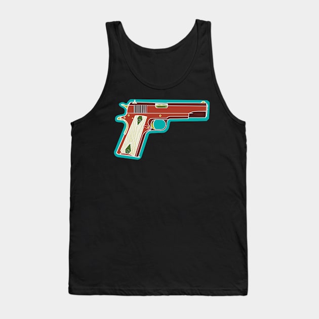 1911 Tank Top by Art from the Blue Room